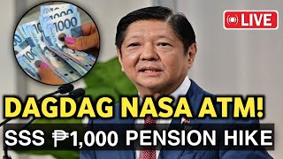 SSS 2ND TRANCHE HIKE MATATANGGAP NASA ATM ANG ₱1000 [upl. by Anirdnajela]