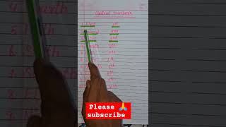 Ordinal numbers from 1 to 10 ।  ordinary numbers  Seema edupoint maths education shorts [upl. by Sugna192]