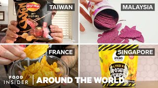 Potato Chip Flavors Around The World [upl. by Nickles]