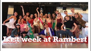 last week at Rambert School [upl. by Sinaj]