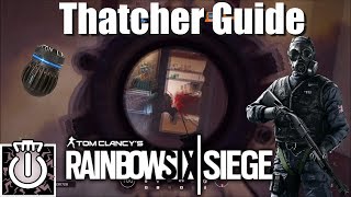 Rainbow Six Siege Thatcher Guide Deutsch  Tipps und Tricks Thatcher DEUTSCHTUTORIAL [upl. by Eiffub528]