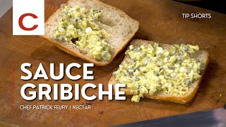 Sauce Gribiche  Chef Patrick Feury  Tips shorts [upl. by Aowda]