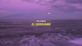 Enjambre  El Derrumbe  Letra [upl. by Tilford]