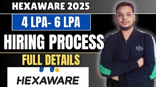 Hexaware Hiring 2025  Hexaware Complete Process  Exam Pattern  Assessments  MCQ  Interview [upl. by Bradstreet]