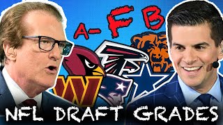 2024 NFL Draft Grades  First Draft 🏈 [upl. by Ellivro243]