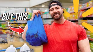 Grocery Shop for Gains Full Bodybuilding Grocery Haul [upl. by Hafeenah]