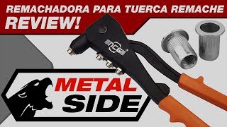 REMACHADORA DE TUERCAS O ROSCAS  NUT RIVETING TOOL [upl. by Smada501]