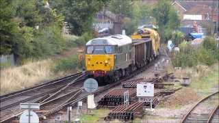 DCR Class 31 action in Totton Yard 29092013 [upl. by Hekker]