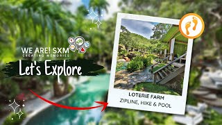 Loterie Farm  Escape into Nature  Best Things to Do in St Maarten  St Martin 2022 [upl. by Uht]