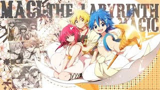 V I P Magi The Labyrinth of Magic Abertura 1 Dublada [upl. by Luella]