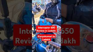 Royal Enfield Interceptor 650 Review interceptor650 youtubeshorts shorts [upl. by Enywad641]