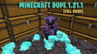 Minecraft Universal Dupe ANY SERVER 1211 [upl. by Aenit]