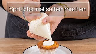 Spritzbeutel selber basteln  GEWUSST WIE  eatde [upl. by Niatsirk392]