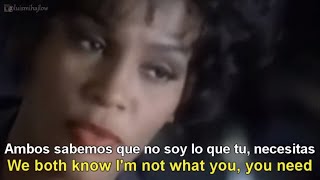 Whitney Houston  I Will Always Love You  Subtitulada Español  Lyrics English [upl. by Francesca363]