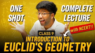 Introduction to Euclids Geometry Class 9 in One Shot 🔥  Class 9 Maths Chapter 5 Complete Lecture [upl. by Tnafni]