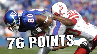 The Time Kansas Scored 76 Points Against Nebraska 2007 [upl. by Doug]