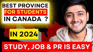 TOP 3 BEST PROVINCES IN CANADA FOR INTERNATIONAL STUDENTS IN 2024 ✅ [upl. by Ilana]