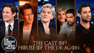 Matt Smith Ewan Mitchell and Fabien Frankel Talk House of the Dragon and Share Stories from Set [upl. by Ellerahc260]