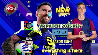 EFOOTBALL VR PATCH 2025 PS3 [upl. by Malia]