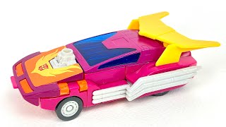 Awesome Transformers Figure G1 ReIssue Transformers The Movie Hot Rod Chefatron Review [upl. by Nuavahs]