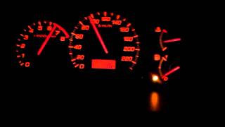 Honda Civic EP2 16 VTEC acceleration 0  140kmh [upl. by Tennek]