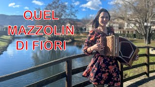 Quel mazzolin di fiori eseguito da Maria Vita musica organetto folk [upl. by Ycnahc]