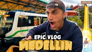 ¿PARQUE ACUÁTICO EN UN AEROPUERTO  EPIC VLOG POR MEDELLÍN [upl. by Ahseyi601]