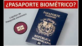 MUCHA ATENCIÓN Nuevo pasaporte República Dominicana ¿PASAPORTE BIOMÉTRICO [upl. by Ytnom125]