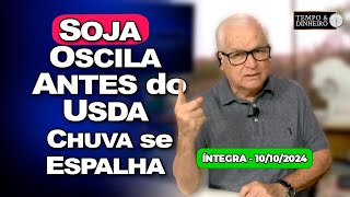 Soja oscila antes do USDA Café sobe com clima Chuva se espalha [upl. by Aisatana907]