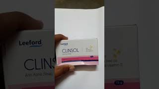 CLINSOL SOAP  ANTI ACNE SOAP  MEDICINE💊 [upl. by Adnilak631]