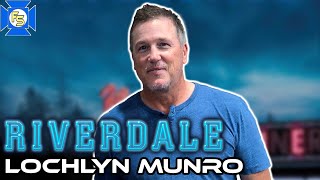 RIVERDALEs Lochlyn Munro Says “I’ll Be Back” – Interview [upl. by Ahsas660]