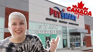 GOING TO PETSMART IN CANADA [upl. by Hochman488]