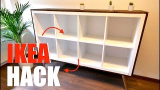 IKEA DIY KALLAX REGAL  KALLAX KOMMODE  MrHandwerk [upl. by Valaree]