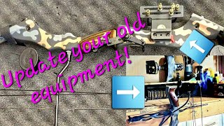 Update your old compound bow 1983 High Country Trophy Hunter [upl. by Ciredor]