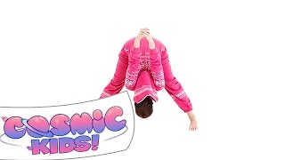 Woodchopper Pose  Cosmic Kids yoga posture of the week [upl. by Surat]