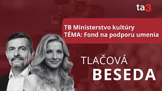 TB Ministerstvo kultúry TÉMA Fond na podporu umenia [upl. by Dlorej]