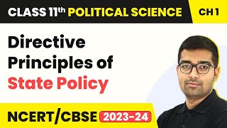 Directive Principles of State Policy  Constitution  Class 11 Political Science Ch 1 NCERT 202425 [upl. by Kcirederf]