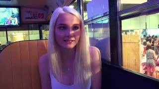 Katharina Wandrowsky von GNTM Interview Teil 1 [upl. by Ocana]