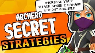 ARCHERO Ultimate Strategy Guide Part 1  Tips amp Tricks  INCREASE Your DAMAGE with NO Abilities [upl. by Dorthy952]