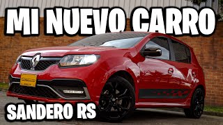 ⚡🚗 LES PRESENTO MI NUEVO CARRO  SANDERO RS 20  RENAULT SPORT 🚗⚡ [upl. by Koloski591]