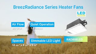 Delta BreezRadiance Heater Fans [upl. by Janek523]