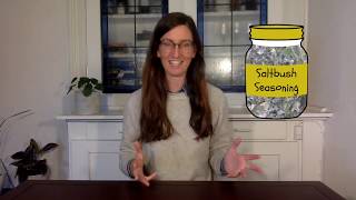 Bush tucker how to make saltbush seasoning [upl. by Steffin547]