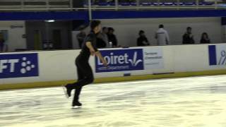 Masters Orléans 2015  Romain Ponsart programme court  short program [upl. by Leasi]