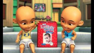 Lollas Baby Diapers Upin amp Ipin TV Commercial 30 secs [upl. by Ramak]