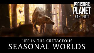 Life in the Cretaceous Seasonal Worlds ❄ Prehistoric Planet fan edit  no narration [upl. by Lihp]