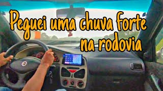 AQUAPLANAGEM UM PERIGO REAL NO TEMPO DE CHUVA CarVlog com Palio 13 16v  Rodovia anhanguera [upl. by Damahom84]