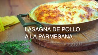 COSTA RICA RECETAS LASAGNA DE POLLO A LA PARMESANA [upl. by Hajidahk]