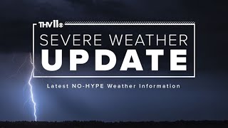 Tornado warning coverage w THV11s Tom Brannon and Nathan Scott  March 14 2024 [upl. by Beryl]