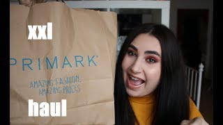 XXL PRIMARK HAUL  TRY ON  NOVEMBER 2017 [upl. by Akihc]