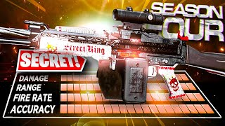 The SECRET STONER 63 META in WARZONE UPDATE 🤫 BEST SETUP  SEASON 4 [upl. by Fortna323]